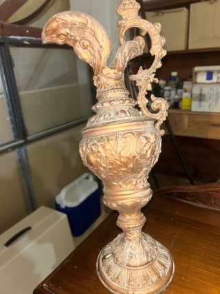 2 Ánforas Antiguas Metal/Bronce