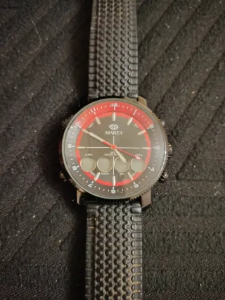 Reloj Marea Deportivo Negro Hombre