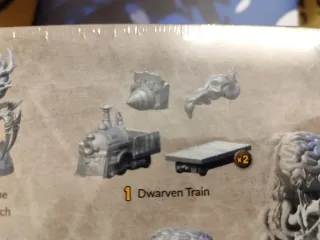 Tren enano rol o Warhammer