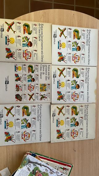 Lote 6 libros SM Cómo hacer infantil