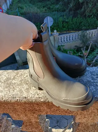 Botines XTI verde caqui