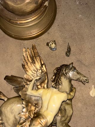 Caballo antiguo y pesado