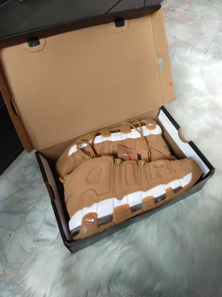 Zapatillas Nike Air More Uptempo Marrones Talla 42