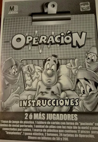 Juego de mesa Operación MB