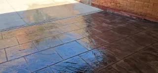 Hormigón fresco para construcción