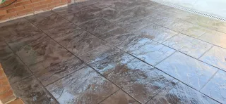 Hormigón fresco para construcción