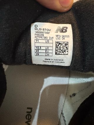 Zapatillas New Balance Verde y Blanco