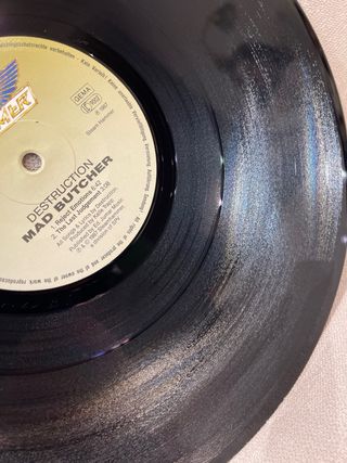 Vinilo EP Destruction “Mad Butcher”