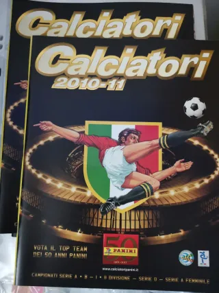 2 Album Calciatori Panini 2010-2011 Nuovi