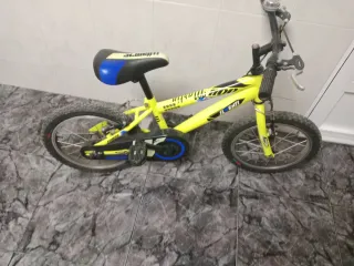 Bicicleta Jlwenti Junior Amarilla