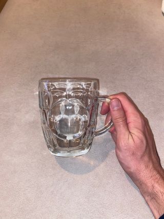 4 Jarras de Cerveza de Vidrio 0.5L