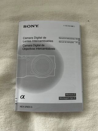 Cámara Digital Sony Nex-5