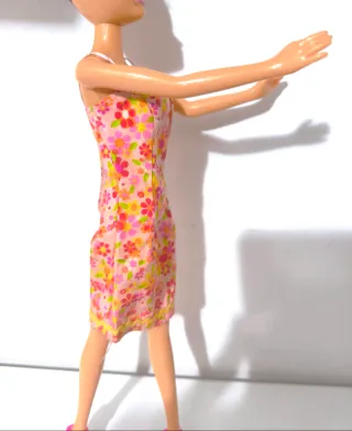 Vintage, vestido Barbie "Weekend Style" Mattel