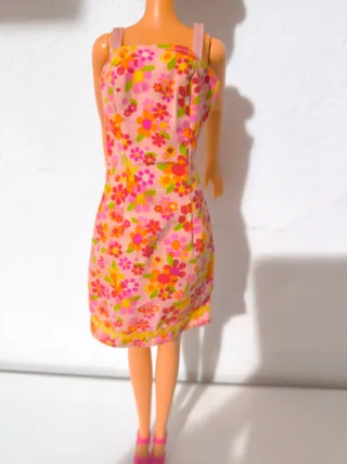 Vintage, vestido Barbie "Weekend Style" Mattel