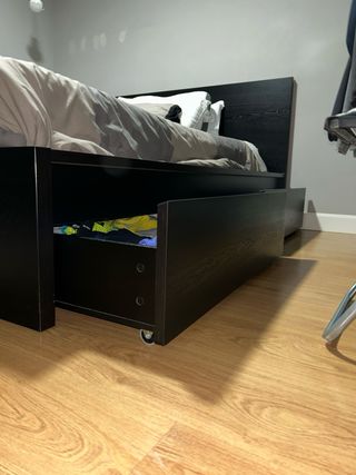Cama IKEA MALM con cajones