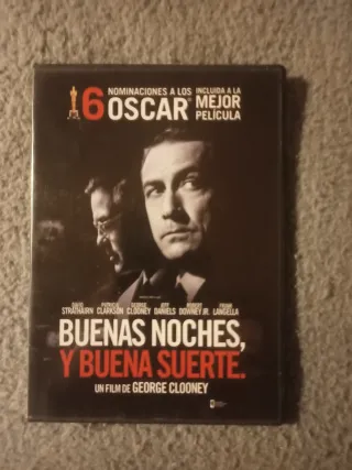 DVD Buenas Noches, Y Buena Suerte.