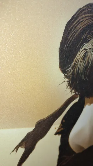 Cuadro Vertical Grande Schirokko. Tuareg desierto.