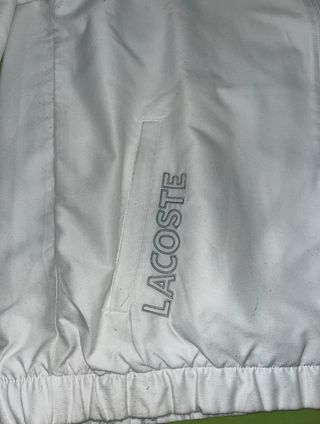 Chaqueta Lacoste Blanca
