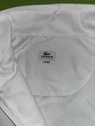 Chaqueta Lacoste Blanca