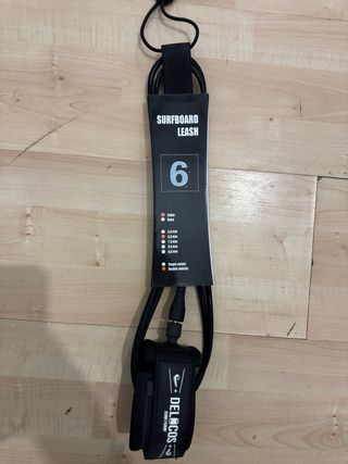 Leash Tabla Surf 6mm Doble Giratorio