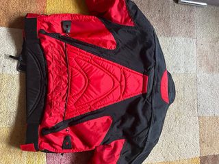 Chaqueta Moto Diadora Roja y Negra. talla XL nueva