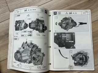 MANUAL CAJA DE CAMBIOS BE1 CITROEN AX BX C15