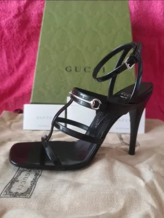Sandalias Gucci Horsebit Tacón 105mm