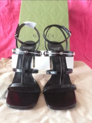 Sandalias Gucci Horsebit Tacón 105mm