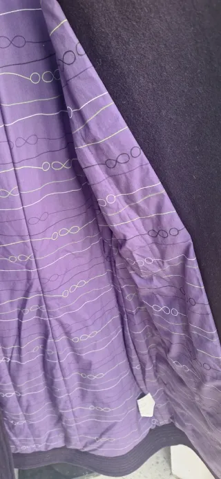 Abrigo Skunkfunk Morado