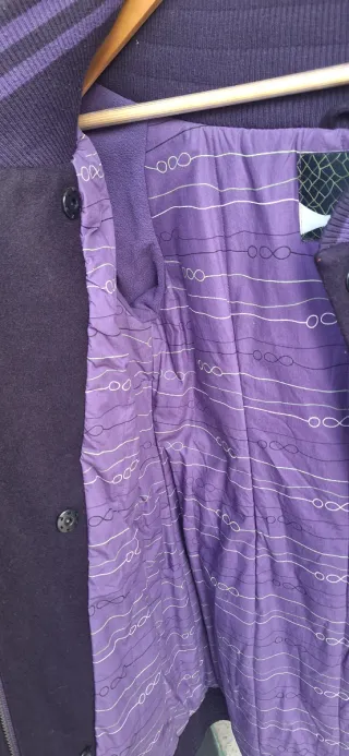 Abrigo Skunkfunk Morado