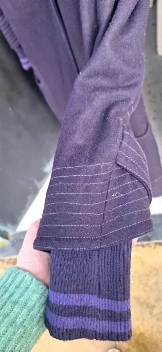 Abrigo Skunkfunk Morado