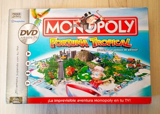 Juego mesa: MONOPOLY Fortuna Tropical (+DVD)