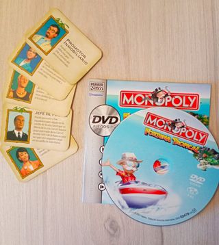 Juego mesa: MONOPOLY Fortuna Tropical (+DVD)