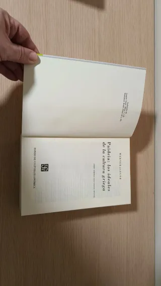 Paideia : Los ideales de la cultura griega