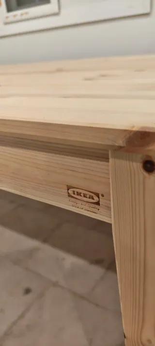 Mesa comedor extensible madera Ikea