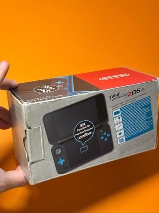 IMPOLUTA Nintendo New 2DS XL Nero/Blu