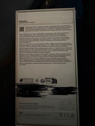 iPhone 16 Pro 128 GB Negro