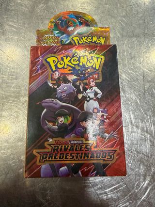 Lote 4 Paquetes Pokémon Rivales Predestinados