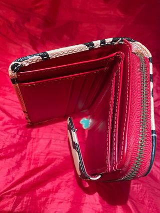 Cartera Tous Piel Beige y Negra