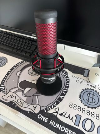 HyperX Quadcast Micrófono