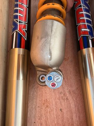 Horquillas KYB Supermotard DMX + Amortiguador