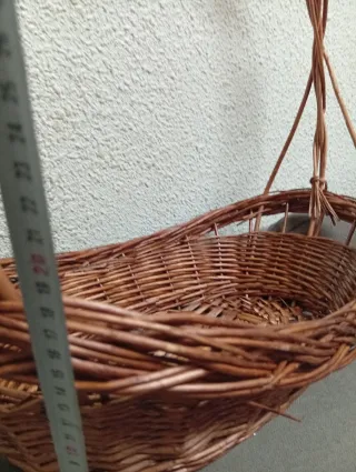 Cesta mimbre artesana para lotes