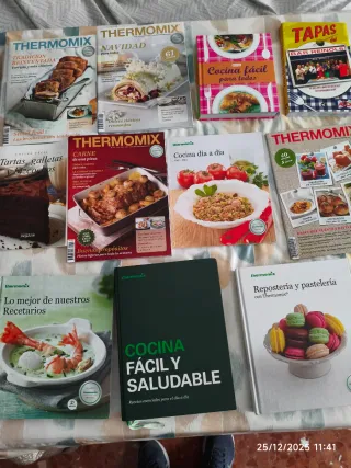 Lote Libros Cocina Thermomix
