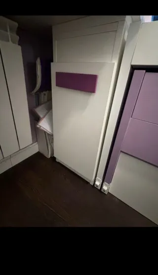 Cama nido con estantería y almacenaje