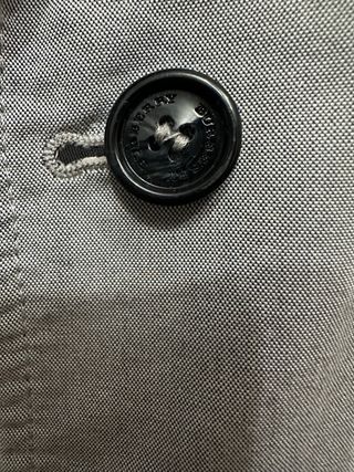 Blazer Burberry Gris Talla XL