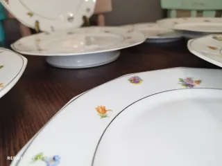 Preciosa vajilla vintage porcelana francesa