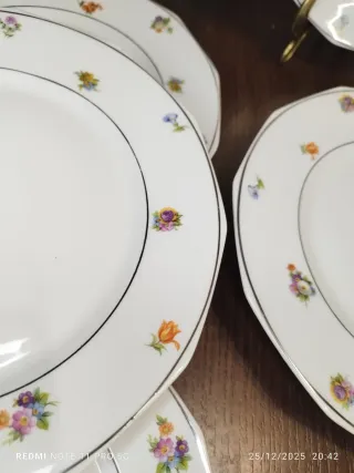 Preciosa vajilla vintage porcelana francesa