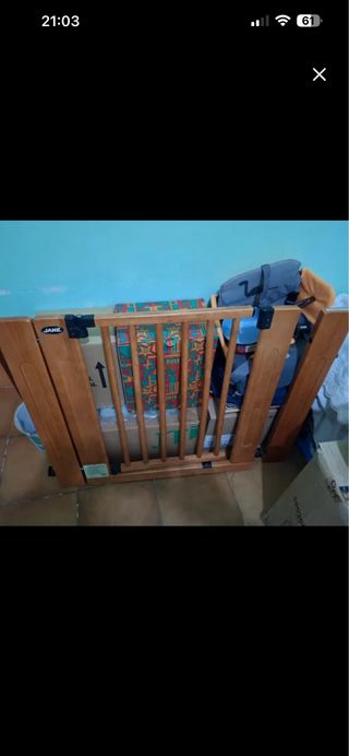 Barandilla de seguridad madera JANE