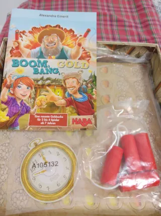 Juego de mesa Boom, Bang, ¡Oro! HABA
