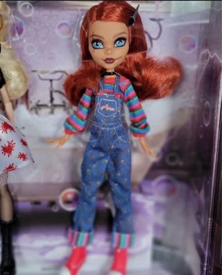 Monster high Chucky y Tiffany Skullector